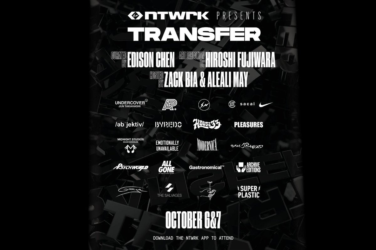EDISON CHEN TEAMS UP WITH NTWRK TO CURATE TRANSFER LIVESTREAM FESTIVAL THIS YEAR!
